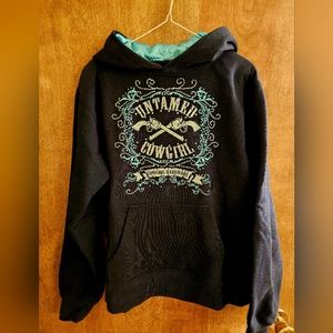 Cowgirl Hardware hooded sweatshirt